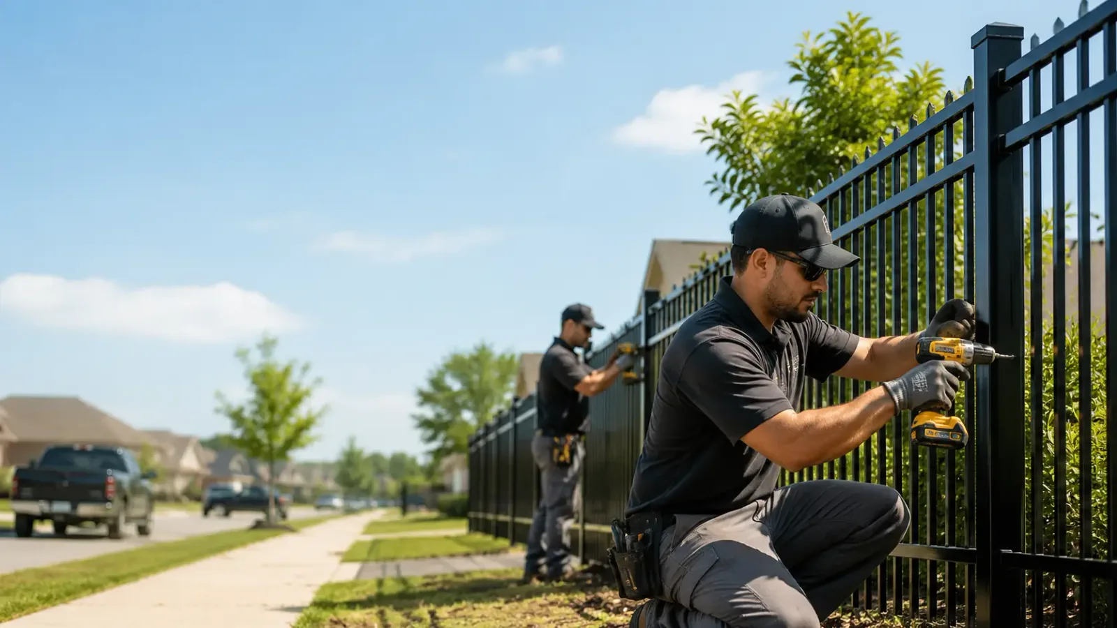 Metal Fence Installation in Chestnut Hill, MA
